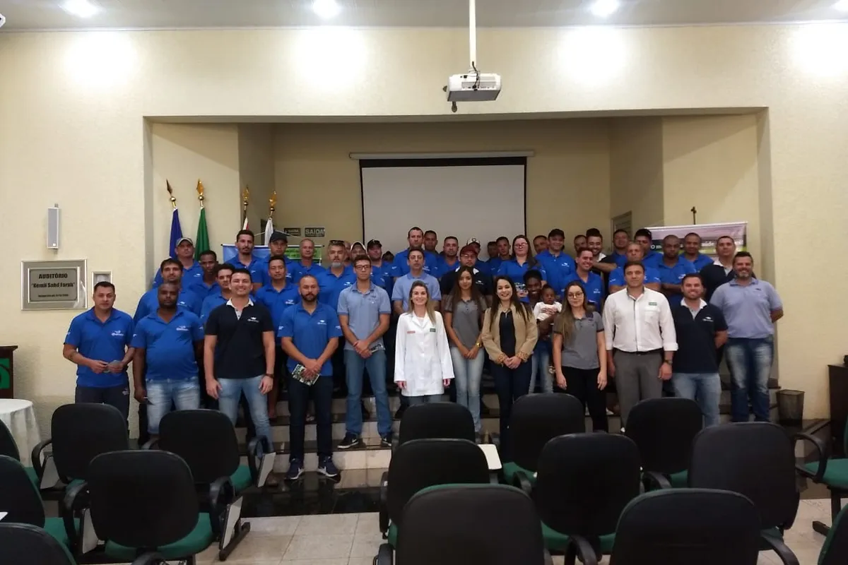 Palestra de desenvolvimento da saúde do trabalhador