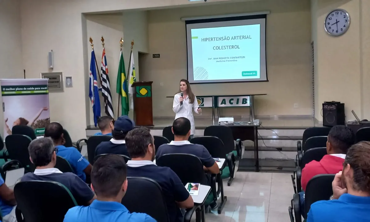 Palestra: Promover através dos conhecimentos sobre a saúde